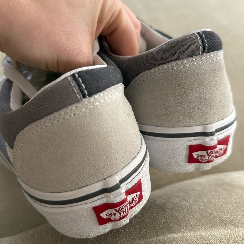 Vans Old Skool Style 36 Shoes Navy Gray Colorblock Sneakers - Picture 6 of 13